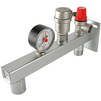 Photo VALTEC Safety group steel cantilever steel (with pressure gauges 0-4 bar) [Code number: VT.495.0.3]