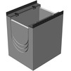 Photo Gidrolica Concrete trash box (СО-300mm), top section, with cast iron angle housing ПКП 50.44(30).60 - BGM, DN - 300, 500x440x600 mm [Code number: 49030160]