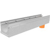 Photo Gidrolica Drainage channel concrete box, with galvanized angle housing, with spillway KUs 100.21,3 (15).21,5(17,5)-BGU-Z, № 0, DN - 150 [Code number: 14673]