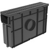 Photo Gidrolica Light Set: Trash box для for plastic drainage channels TB 10.11,5.32, plastic with grate DG- 10.11.50 plastic, class A15, DN - 100 [Code number: 08078]