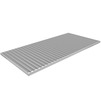 Photo Gidrolica Step Pro Grate, steel, mesh galvanized, 990x490x20 mm [Code number: 302 (GD)]