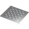 Photo SitaDrain Profile frame of stainless steel 1.4301, eliptical design grating, 425x450 mm [Code number: 25404032]