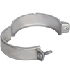 Photo SitaPipe Safety clamp with smooth, silver-matte surface, d - 100 [Code number: 70121111]