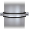 Photo SitaPipe Pipe clamp of stainless steel, with insert, with threaded connection M10, d - 125 [Code number: 74200012]