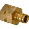 Photo Uponor Usystems Union with female thread, brass, for pipe PE-Xa, d - 16, G - 3/4"female, type 2 [Code number: 1136014]