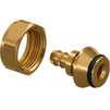 Photo Uponor Usystems Union with union nut, brass, for pipe PE-Xa, d - 16, G - 3/4" euroconus, type 2 [Code number: 1136068]