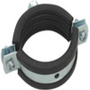 Photo RUSKREP Clamp for fastening pipes, with rubber gasket, d - 1/4" (11-15) (price on request) [Code number: 5f0092]