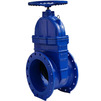 Photo Gate valve, PN10, DN - 300, with rubber wedge, with steering wheel, connection flange, cast iron (price on request) [Code number: 11w0035]