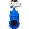 Photo Gate valve, PN10, DN - 50, with rubber wedge, with electric drive, connection flange, cast iron (price on request) [Code number: 11w0059]