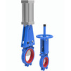 Photo Gate valve slide gate/knife-shaped, PN10, DN - 50, wear-resistant, bidirectional, with solid body without "groove", for aggressive environments, connection flange (price on request) [Code number: 11w0123]