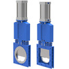 Photo Gate valve knife-shaped/slide gate, PN25, DN - 200, with seal, unidirectional action, for aggressive environments, type flanged (price on request) [Code number: 11w0177]