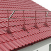 Photo Fachmann Roofing fencing on pitched roof, length 3m, height 600 mm, 2 pcs transverse pipes [Code number: 02.045]