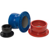 Photo Flanged socket E, d - 100, length 131 mm (price on request) [Code number: 12w1229]