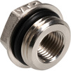 Photo VALTEC Threaded fitting, collector footboard, d - 1/2", d1 - 1/4" [Code number: VTr.585.N.0402]