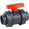 Photo Aquaviva Ball valve with socket end, uPVC, d - 32 [Code number: 1w0545 / UTB0132]