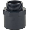 Photo Aquaviva Reducing coupling, d - 20, d1 - 25, d2 - 1/2", with male thread, PVC-U [Code number: 1w1017 / USM00120x25x1/2"]