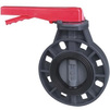 Photo Aquaviva Butterfly valve, PVC-U, without flanges, d - 63 [Code number: 1w0537 / UBV0163]